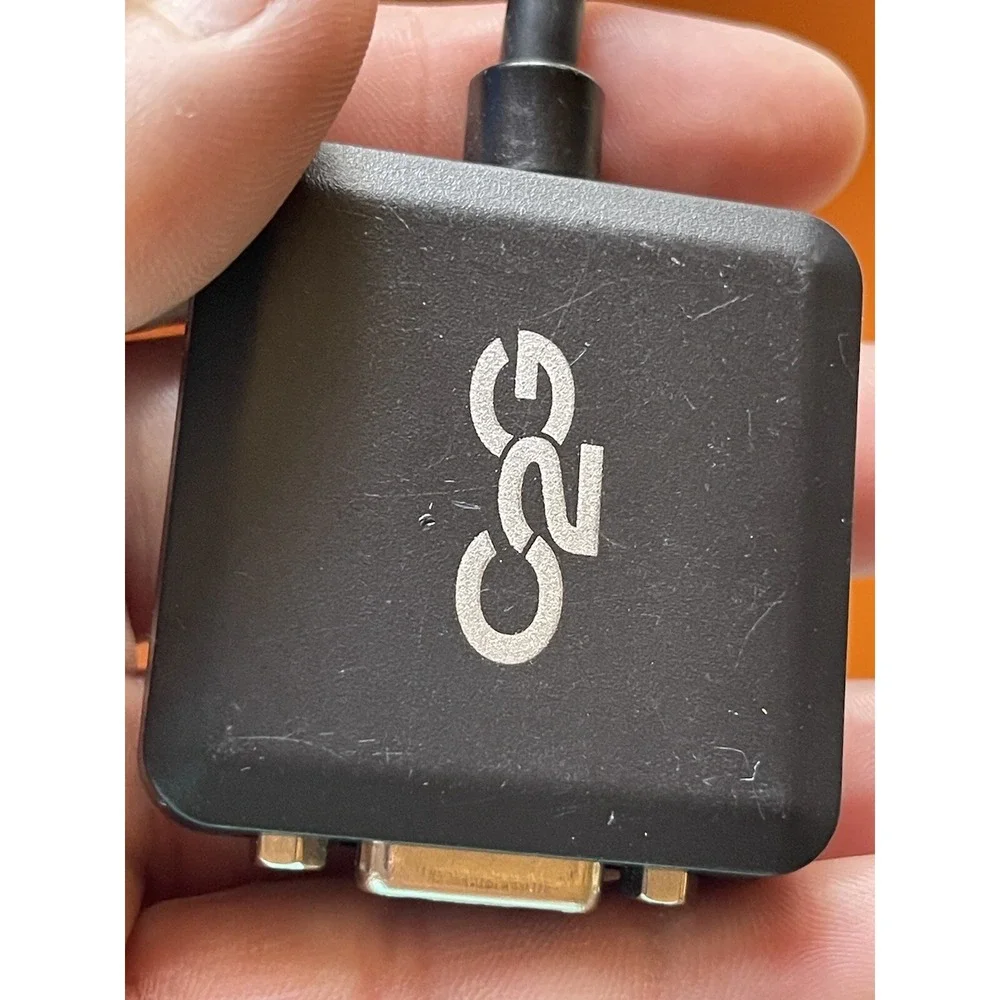Used Cables to Go (C2G) Display Port DP-M To VGA